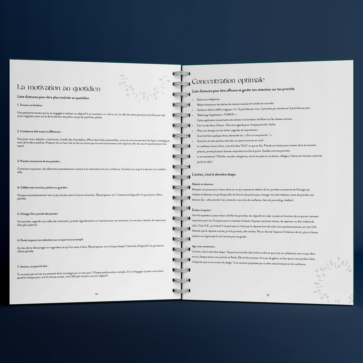 Agenda 2026 -Tout est possible (janvier à décembre) - Voir grand et avancer avec confiance!
